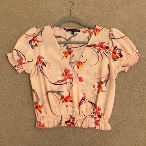 Floral Short Sleeve Top
